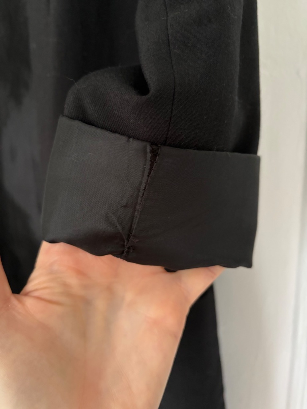 Oversized black blazer jacket - Picture 3 of 4
